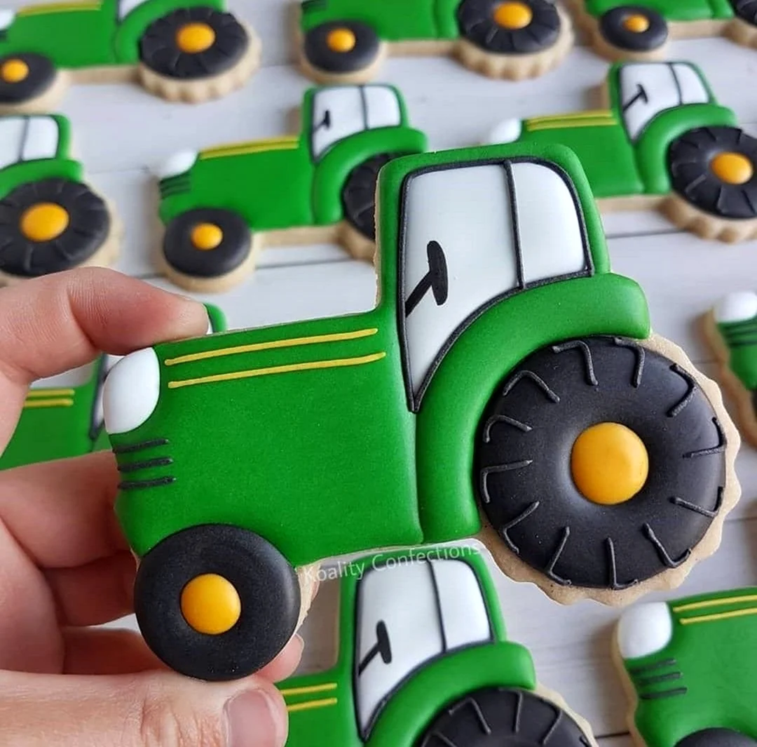 Пряник трактор Джон Дир