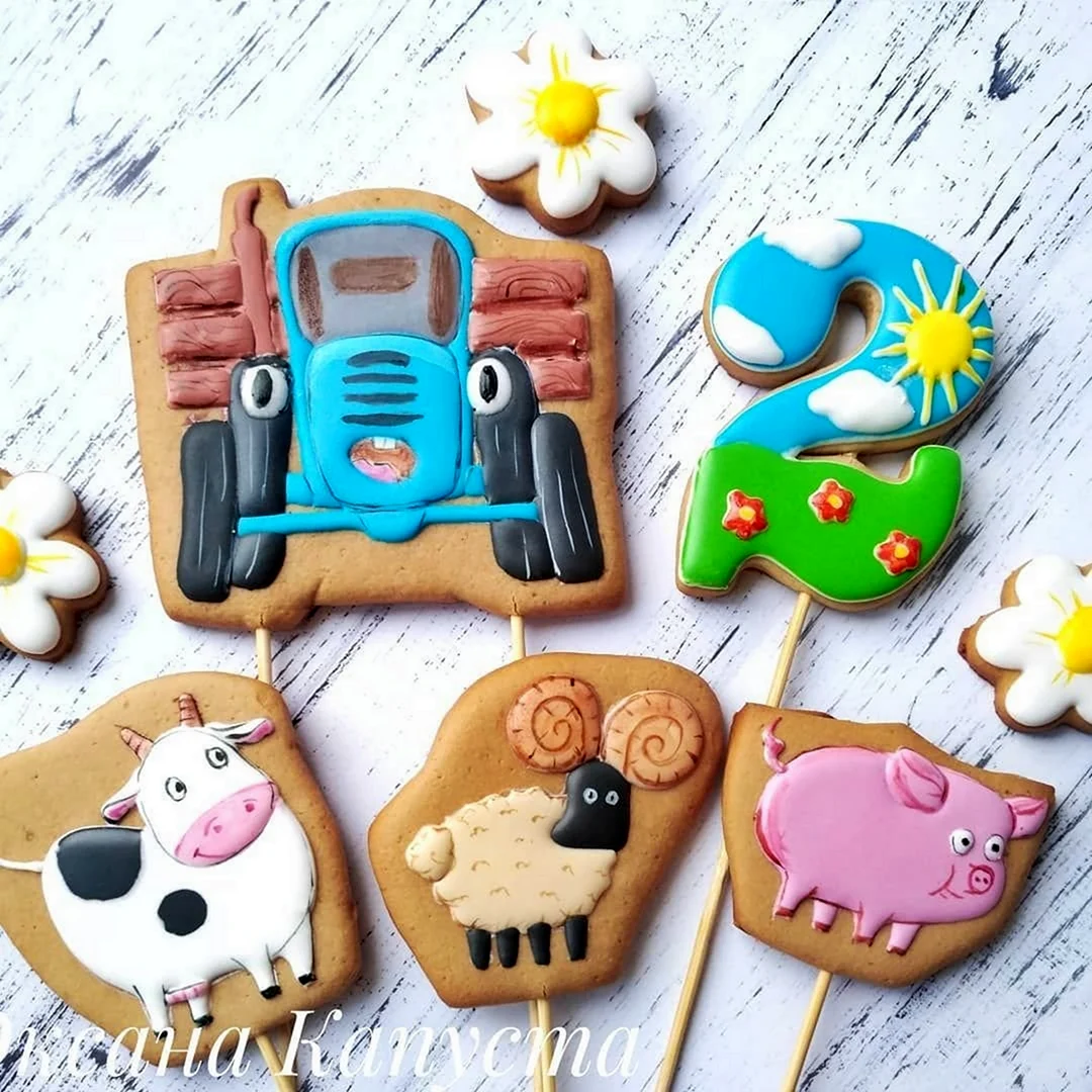 Пряники мультяшные