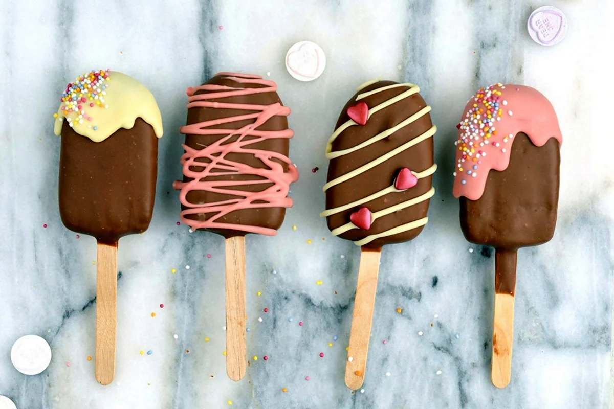 Кейк попсы эскимо