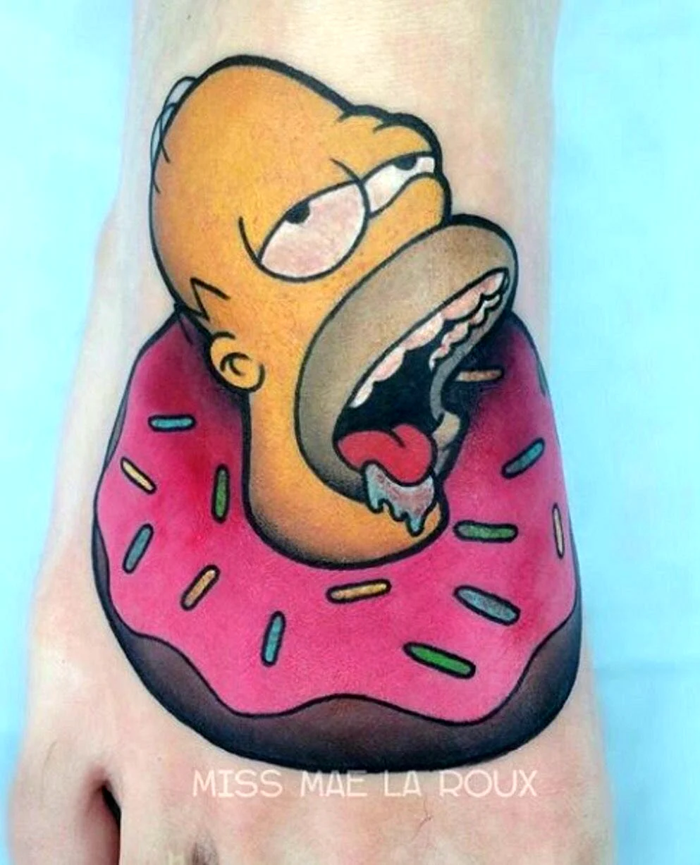 Тату симпсоны