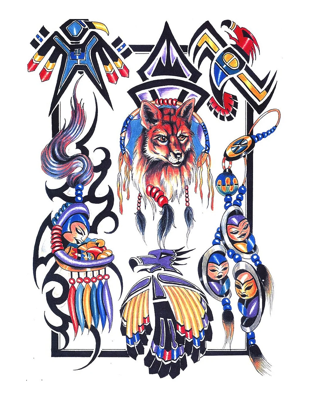 Индейские тату