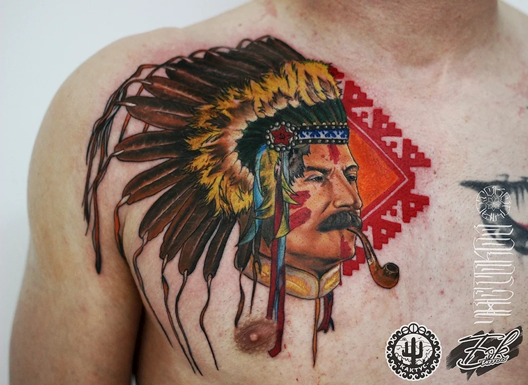 Ленин вождь индейцев