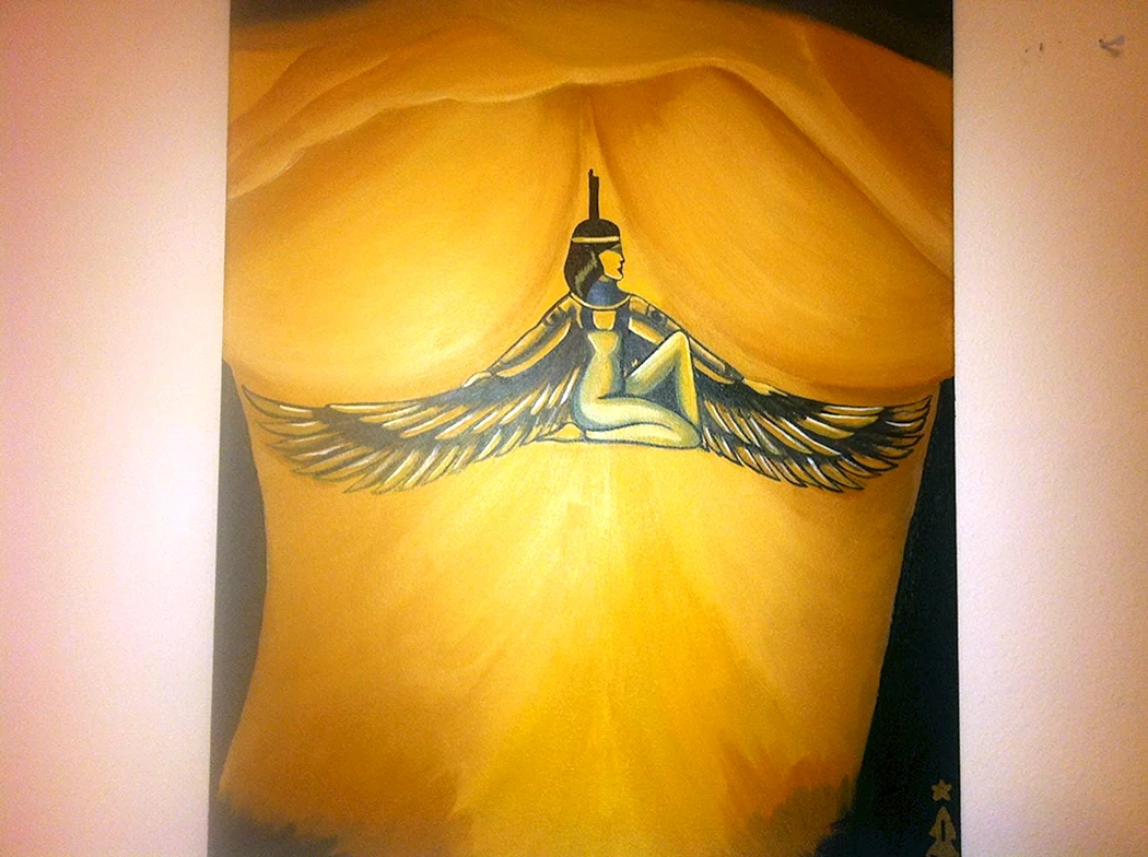 Богиня Маат тату