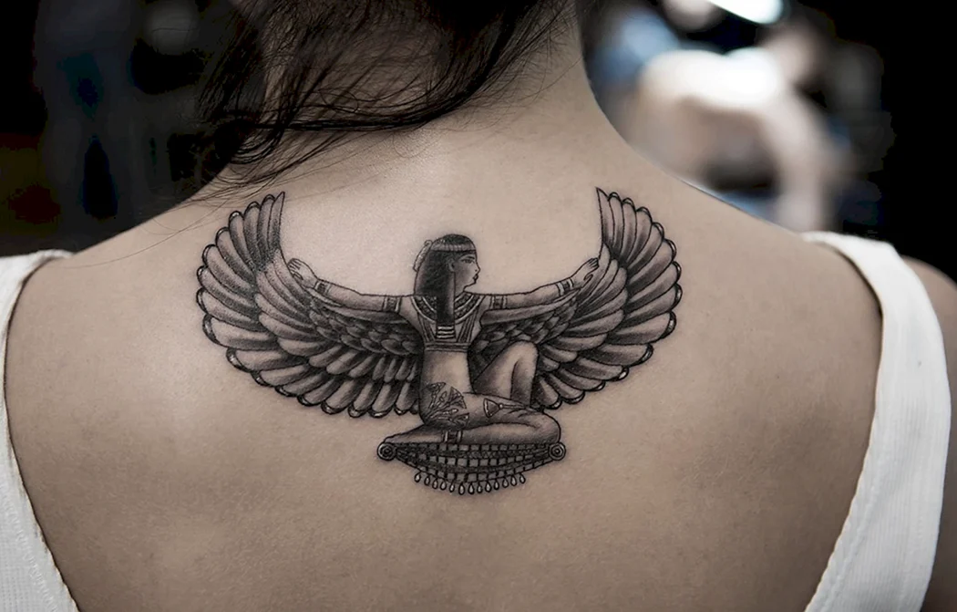 Тату Египетская богиня Исида