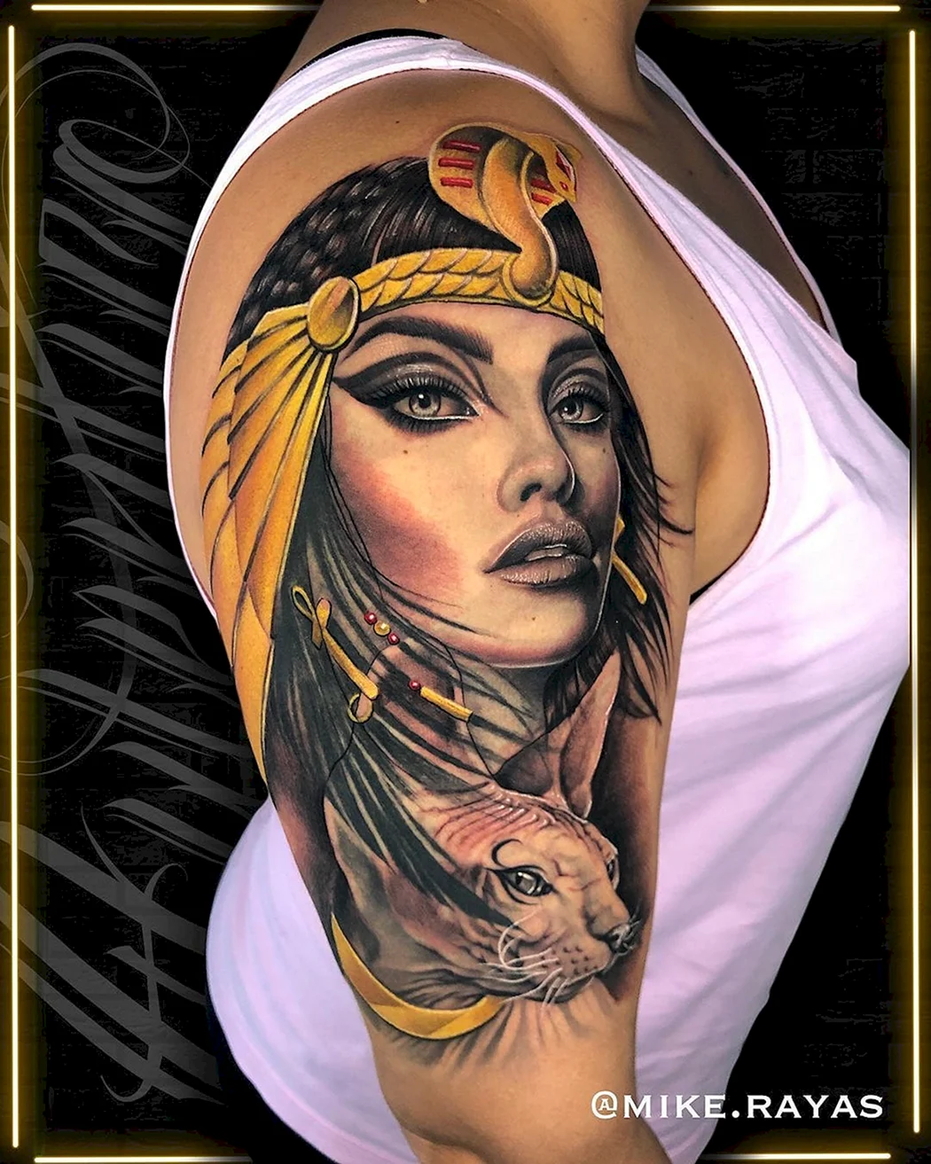 Богиня Клеопатра тату