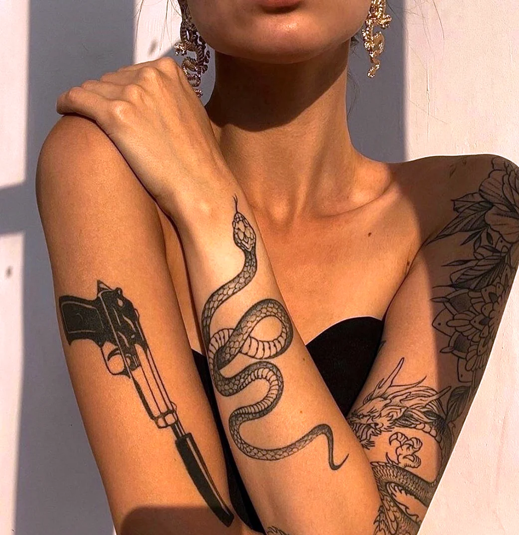 Изящные тату