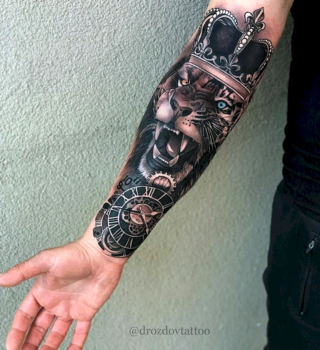 Тату на руке мужские