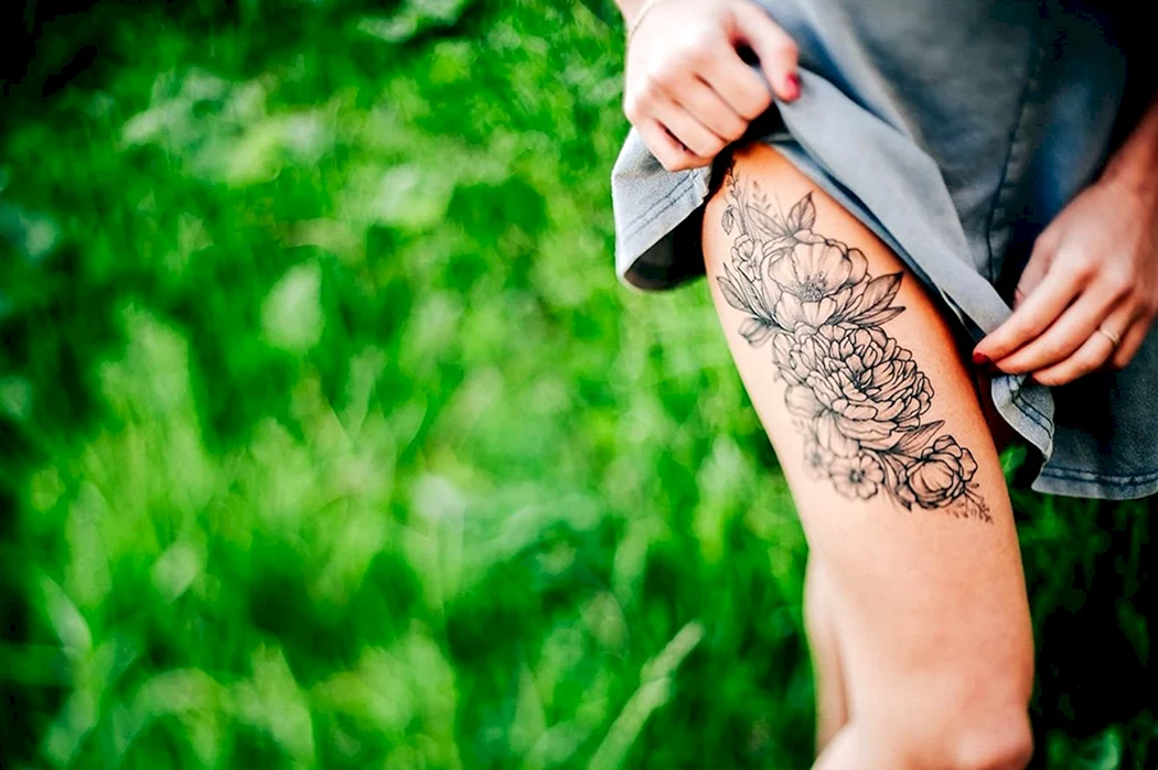 Тату на руке