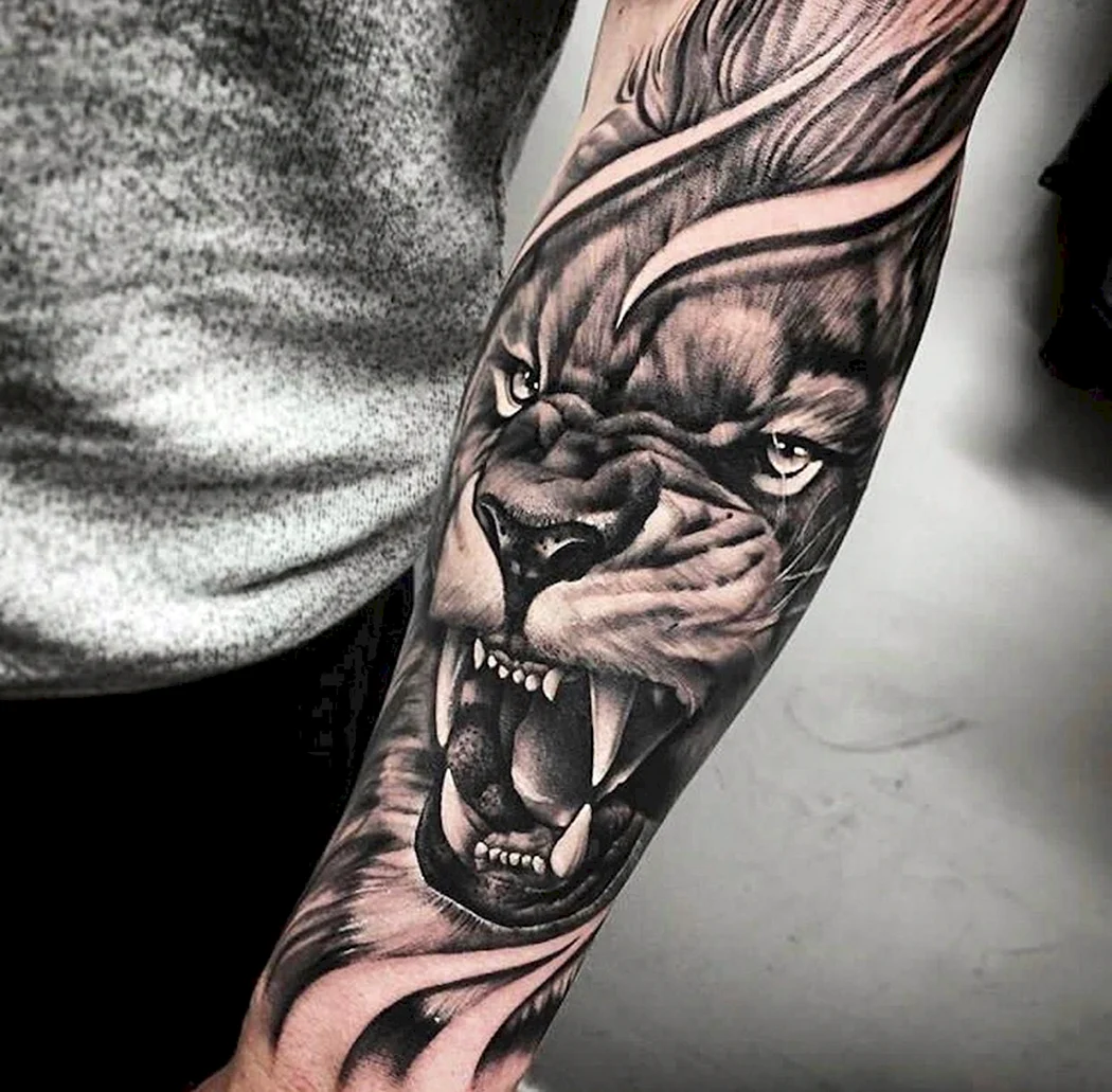 Тату на руке мужские