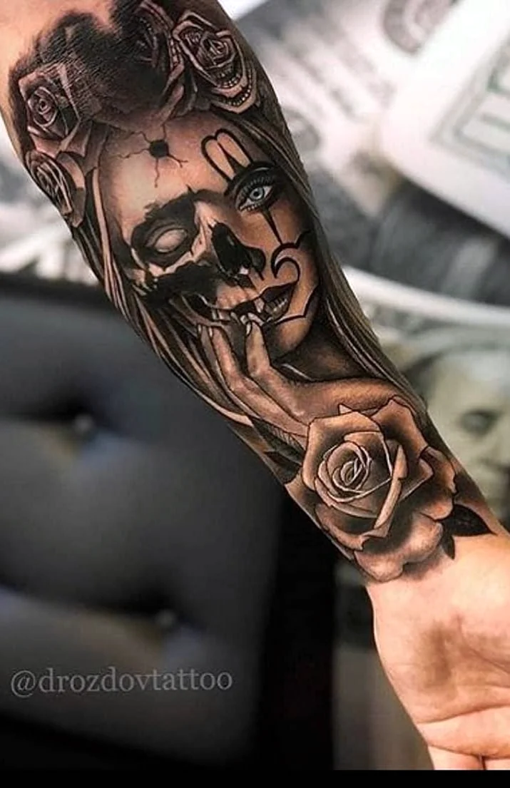 Тату на руке