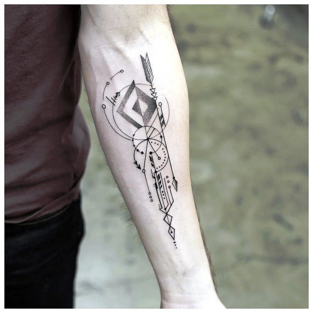 Тату геометрия