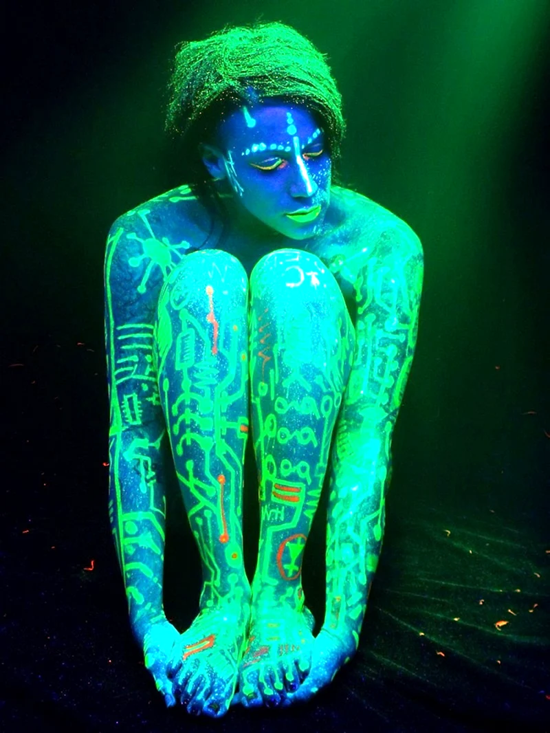 Боди-арт от Михаила Тау