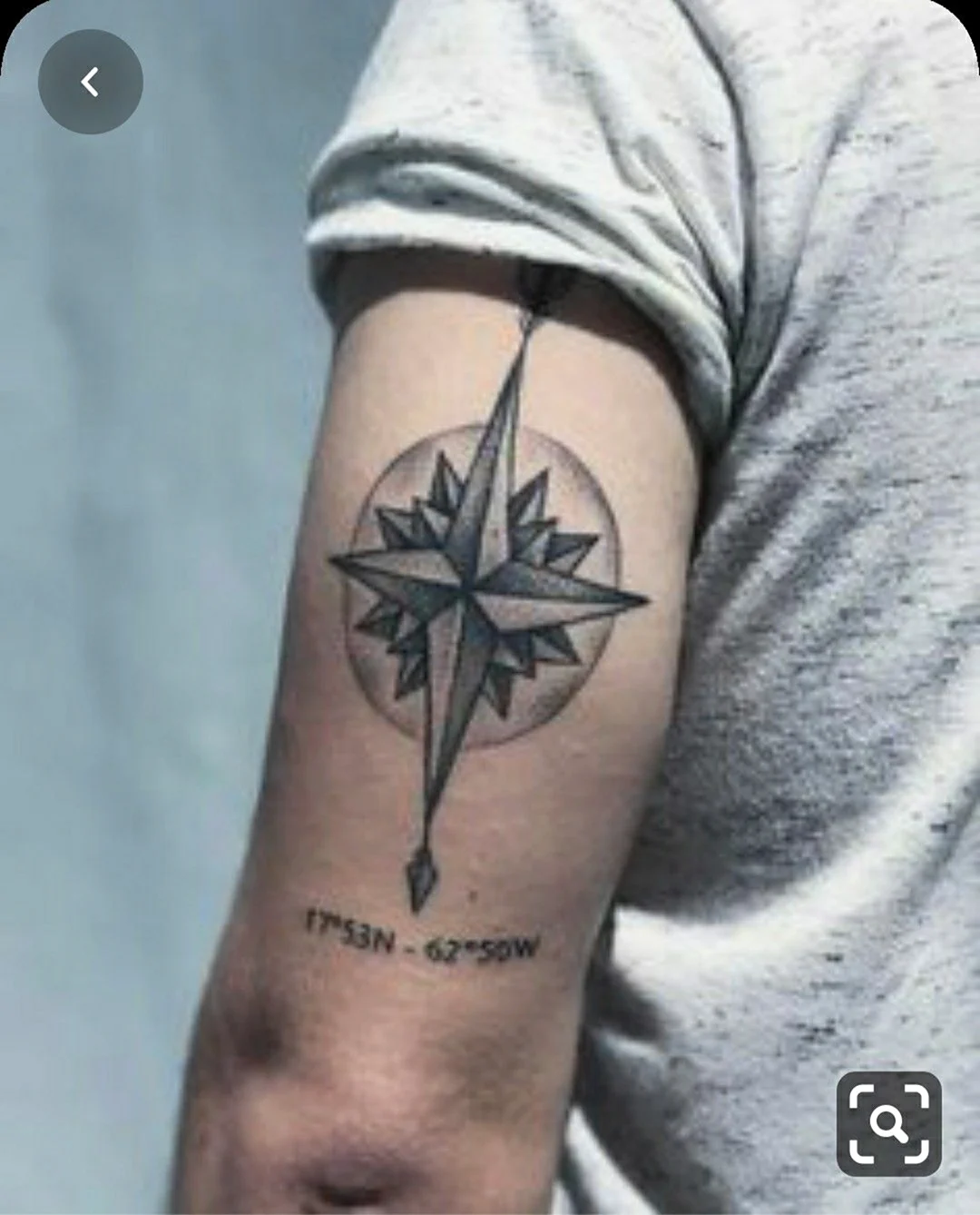 Татуировка на трицепсе