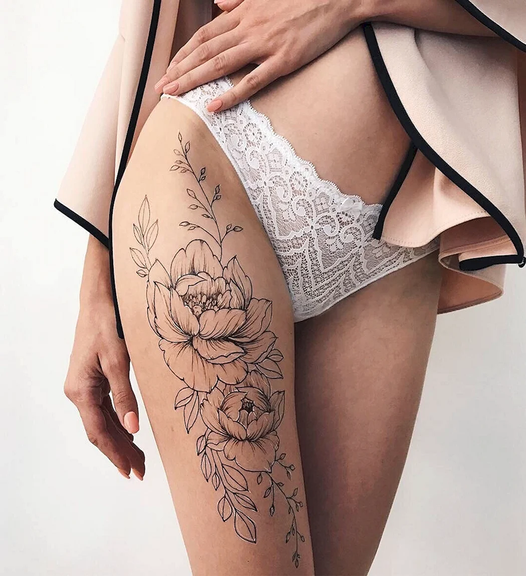 Татуировки на ляшках