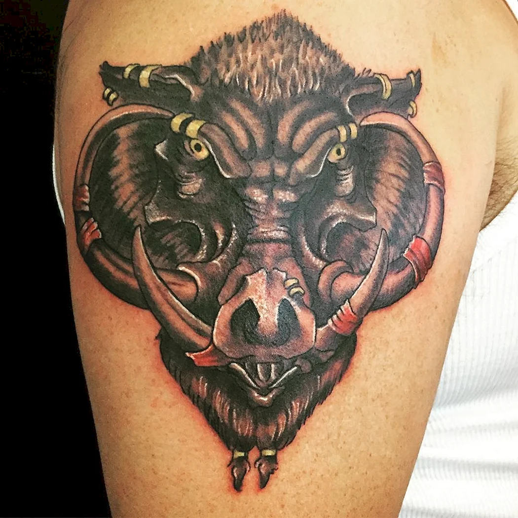 Тату кабан