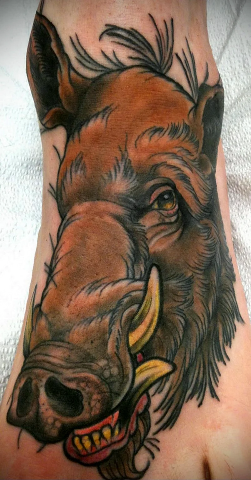 Тату кабан