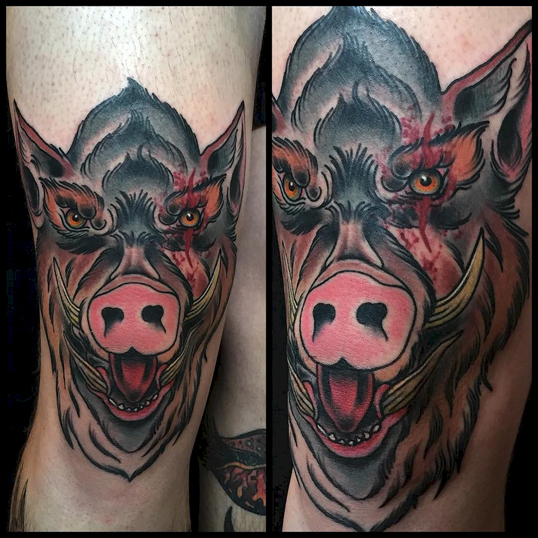 Тату кабан