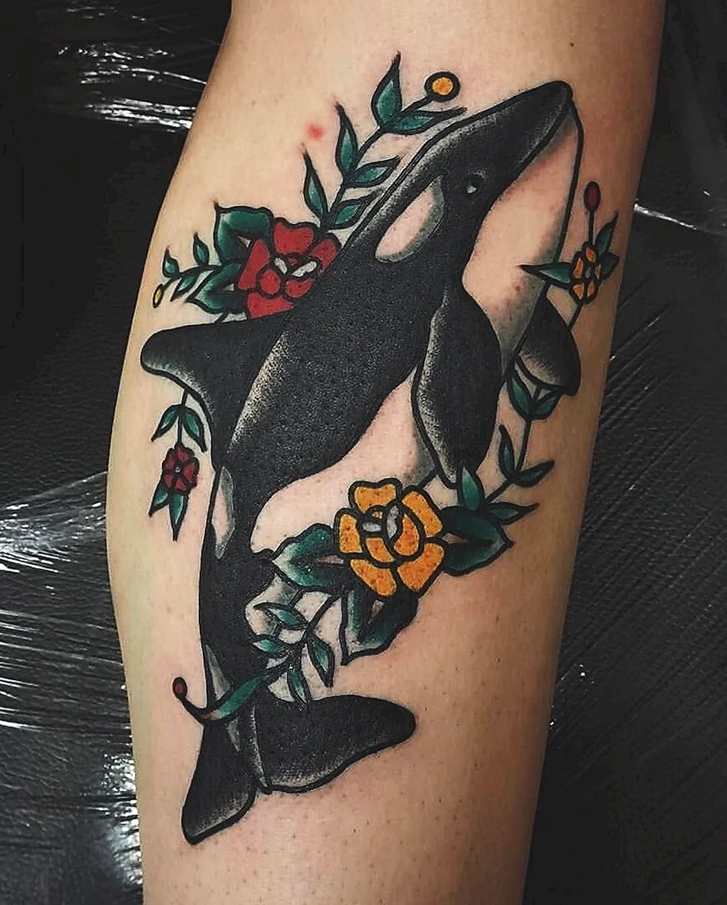 Тату кит Касатка