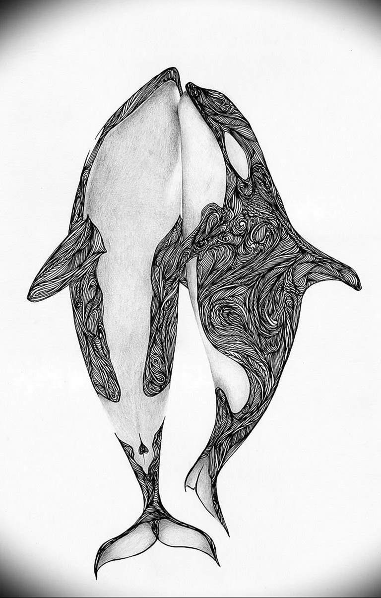 Тату Касатка эскизы