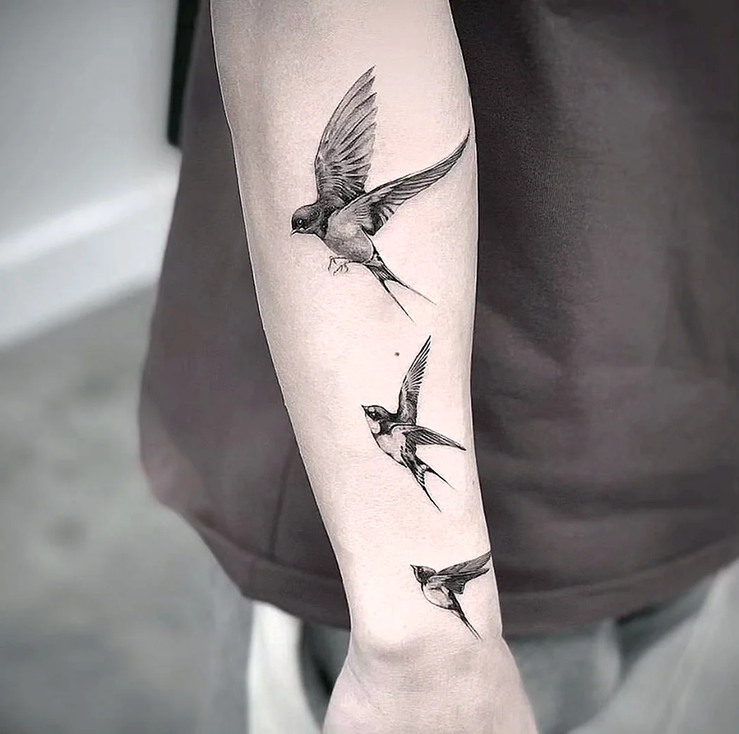 Тату птицы