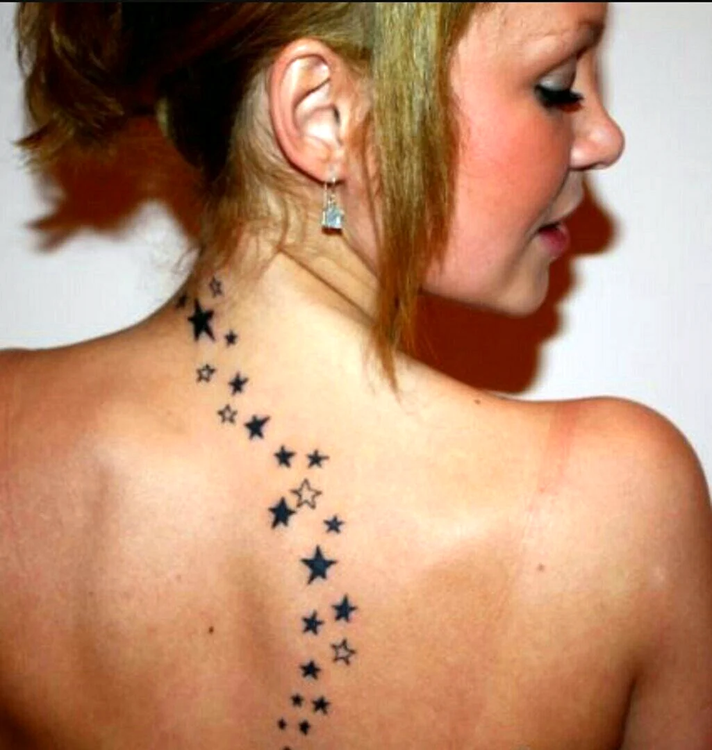 Тату звездочки
