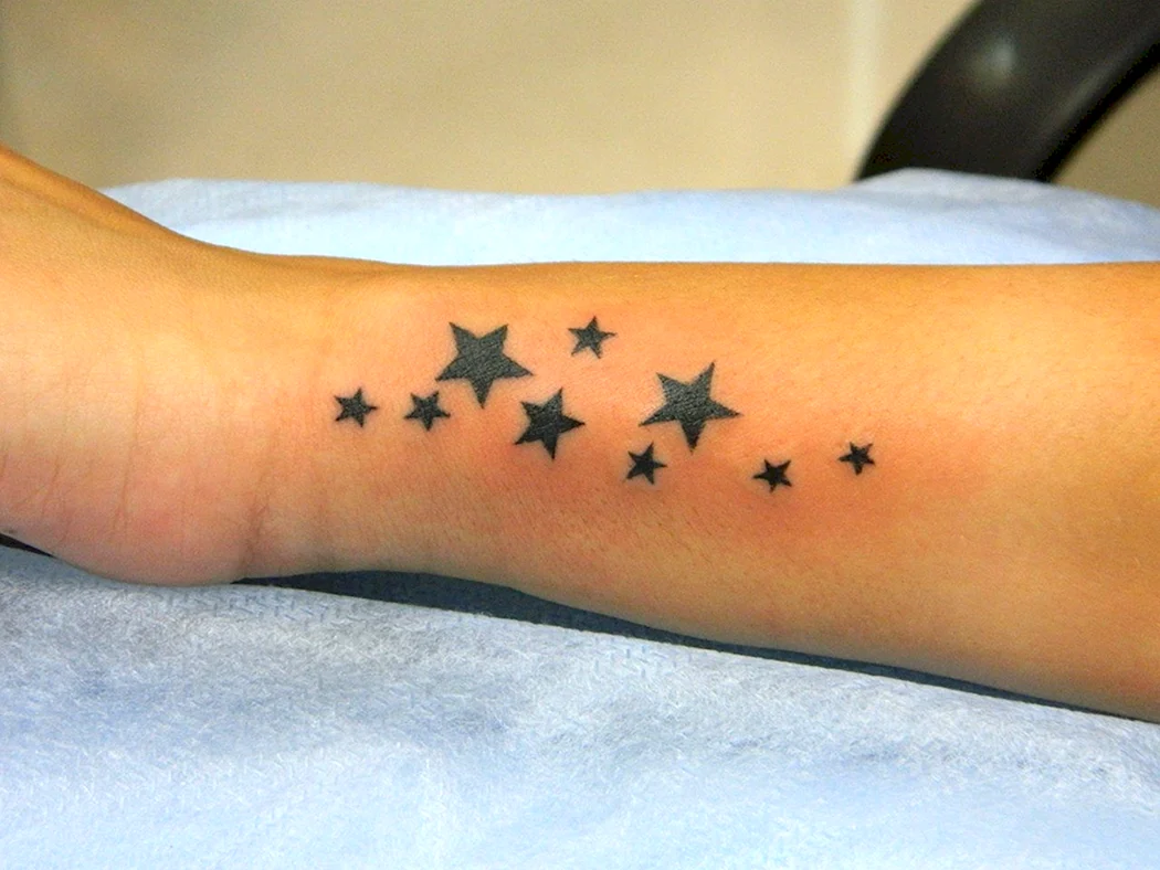 Тату звезды