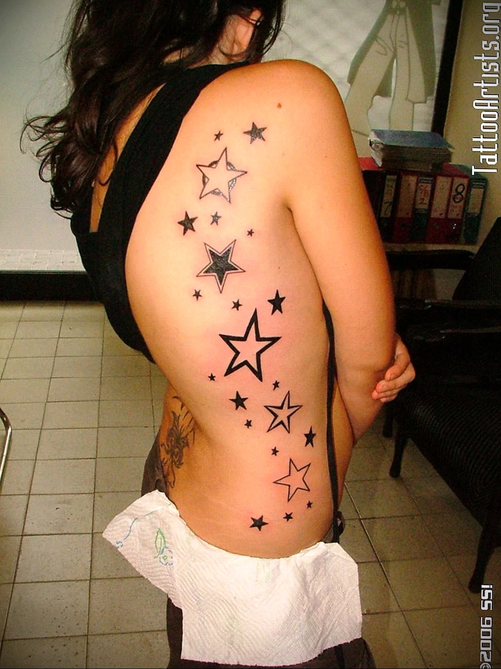 Тату звезды