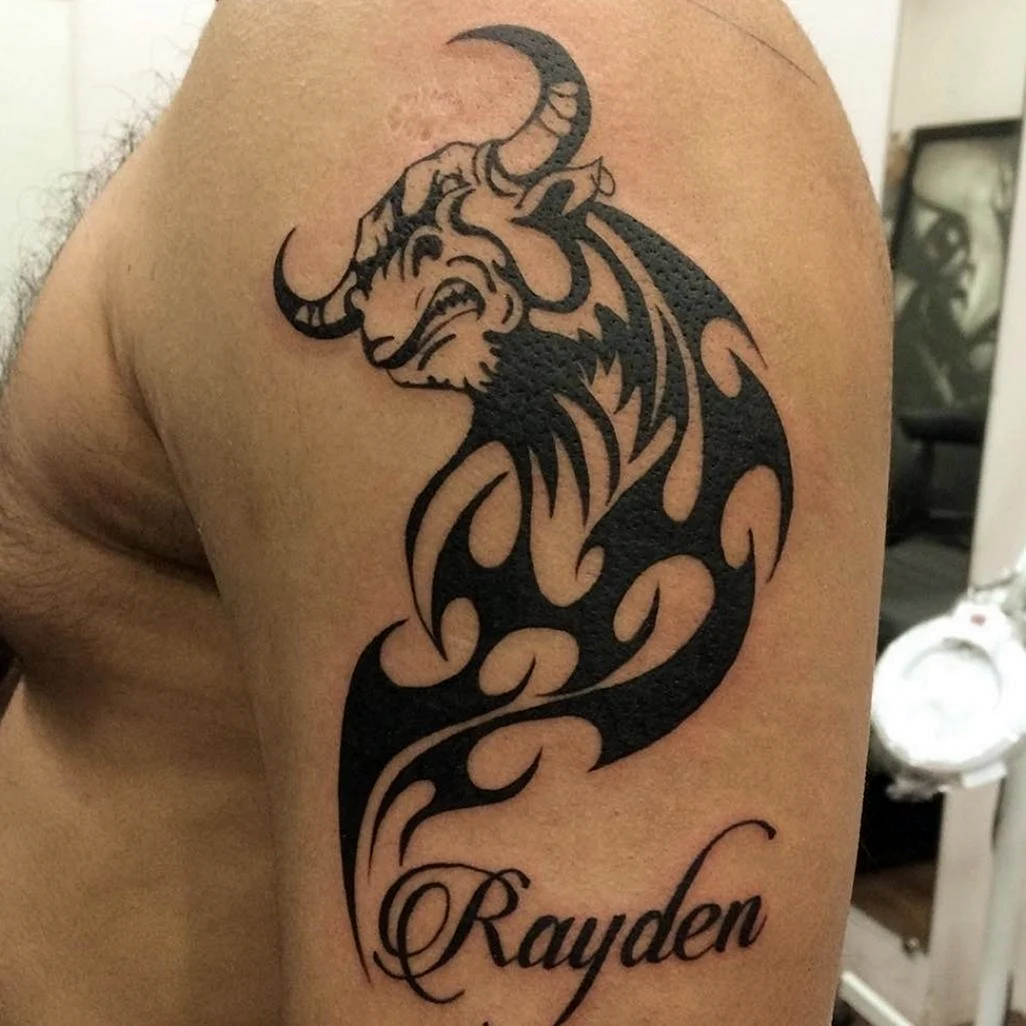 Taurus тату