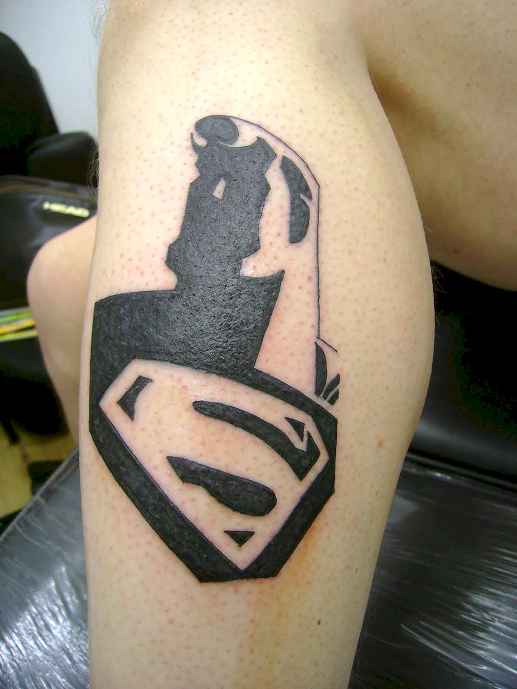 Superman тату