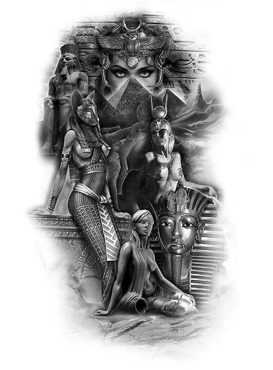 Египет эскиз реализм