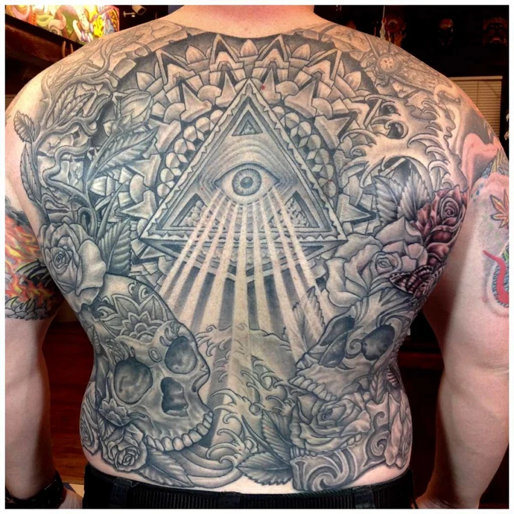 Пирамиды Гизы тату