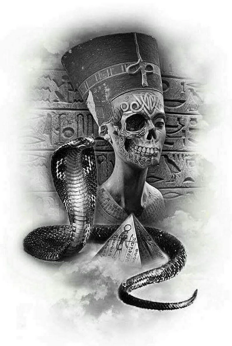 Татуировки в древнем Египте на мумиях