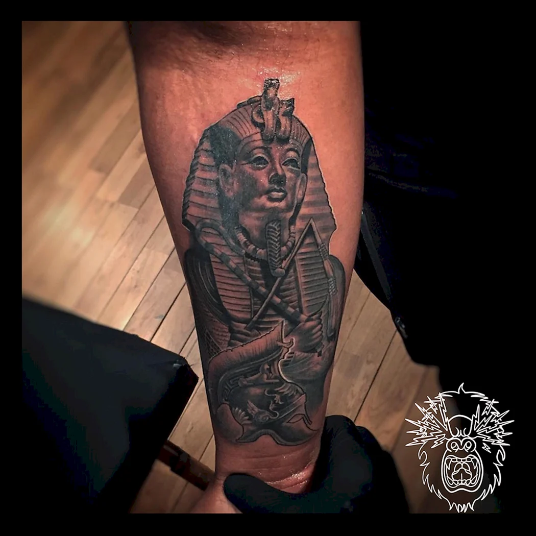 Эндшпиль тату горилла