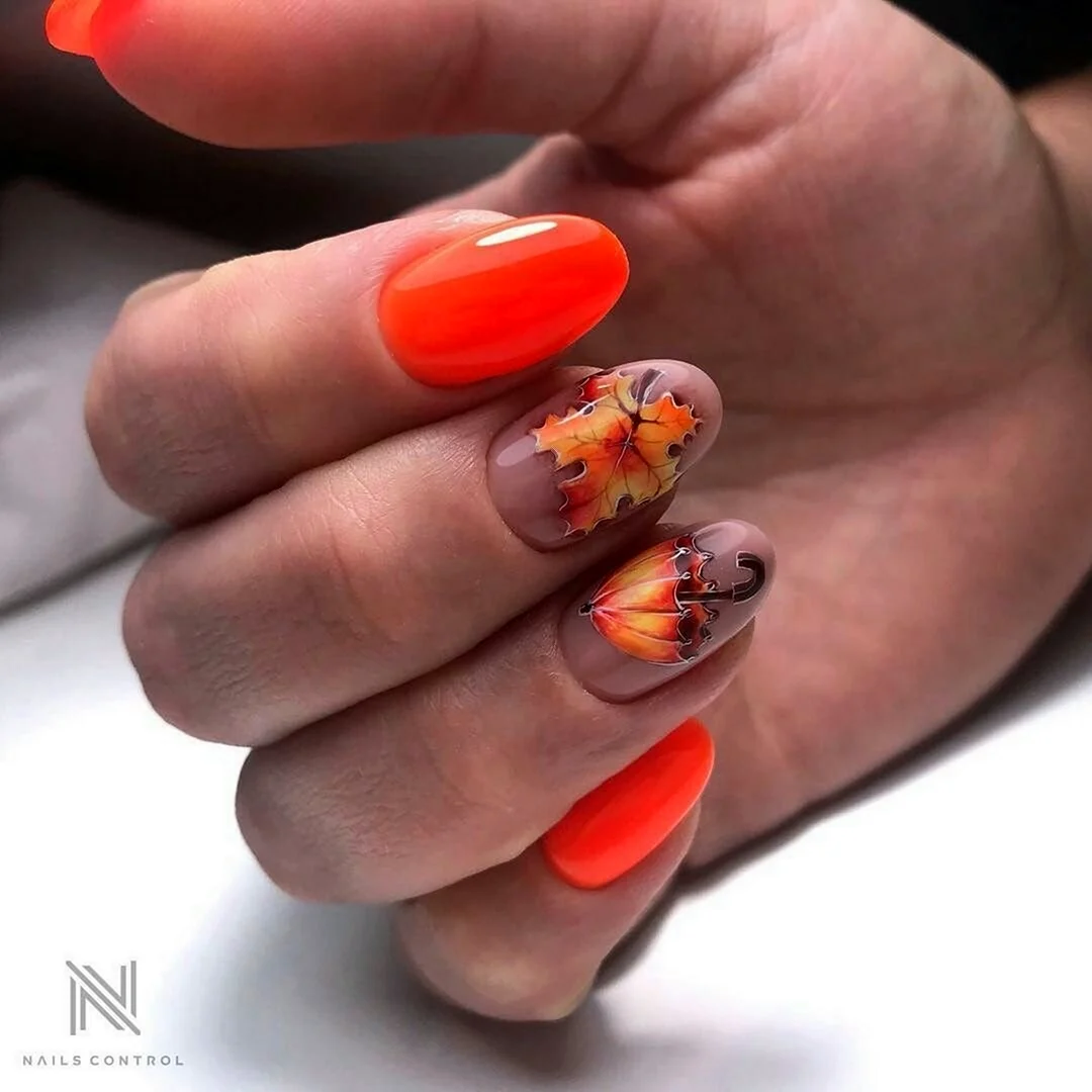 Осенний маникюр