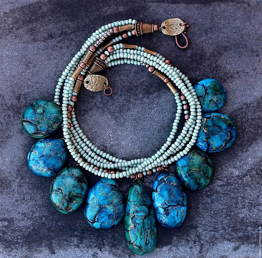 Украшения из полимерной глины