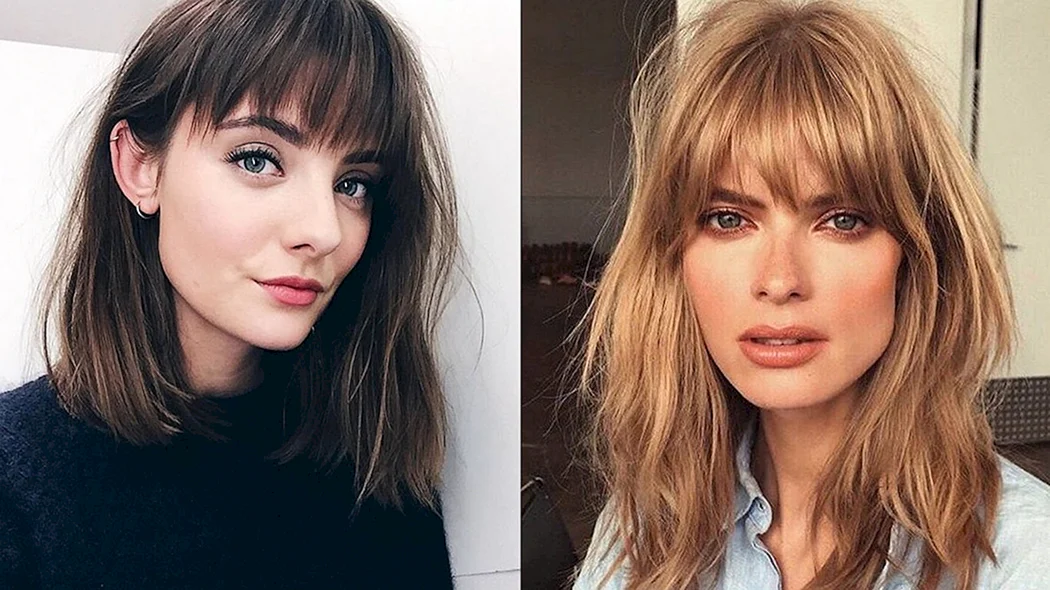 Филированная челка 2020