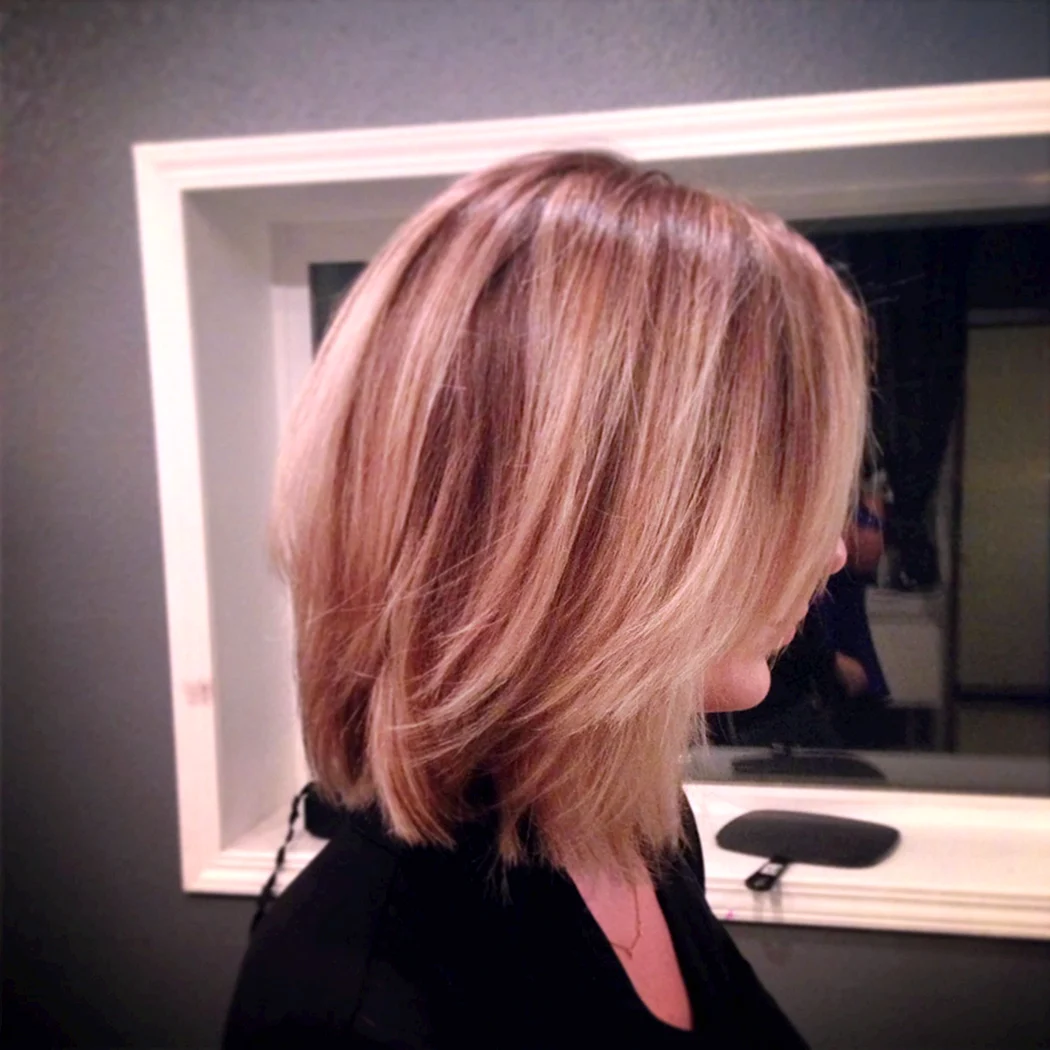 Стрижка Лонг Боб градуированное