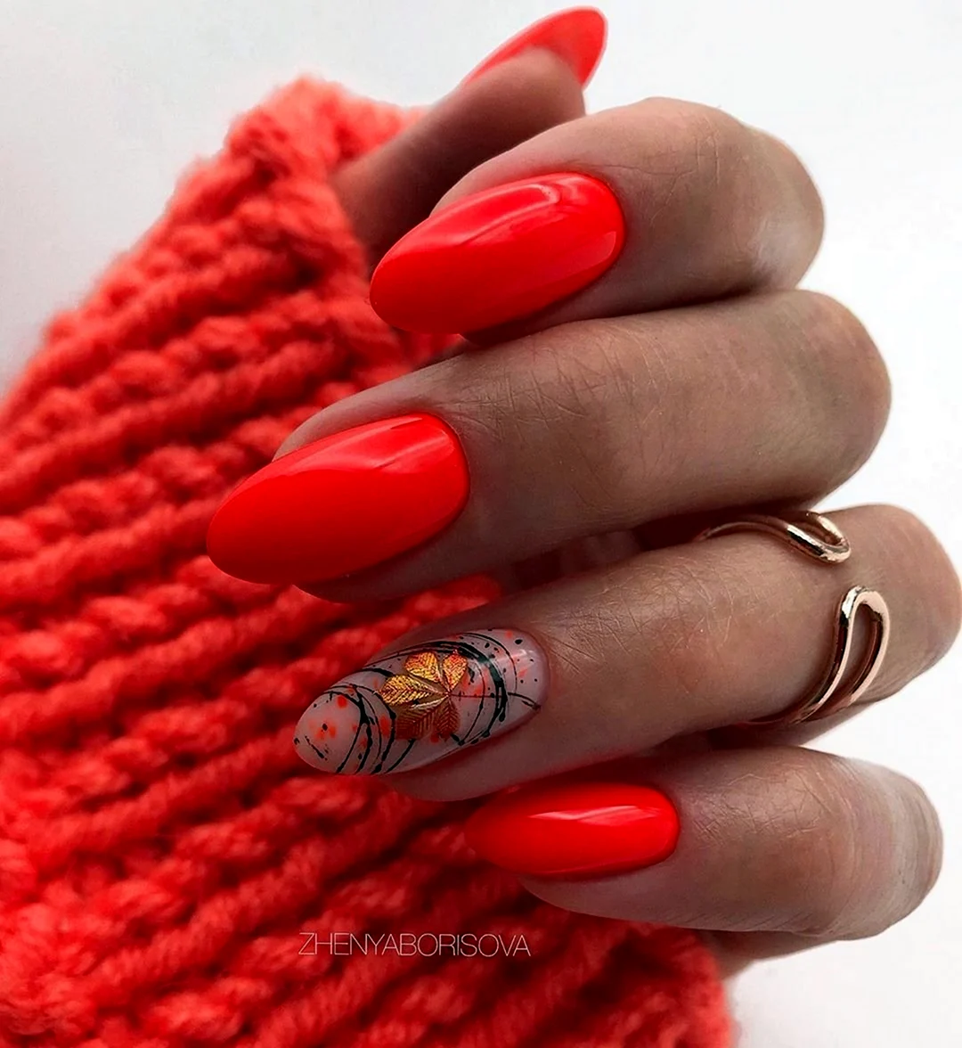 Осенний маникюр