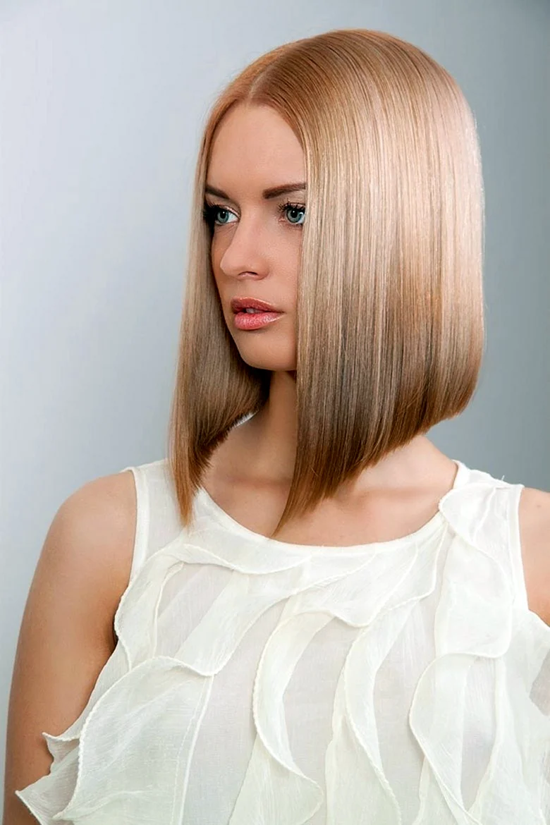 Карэ удлиненное каре прямое