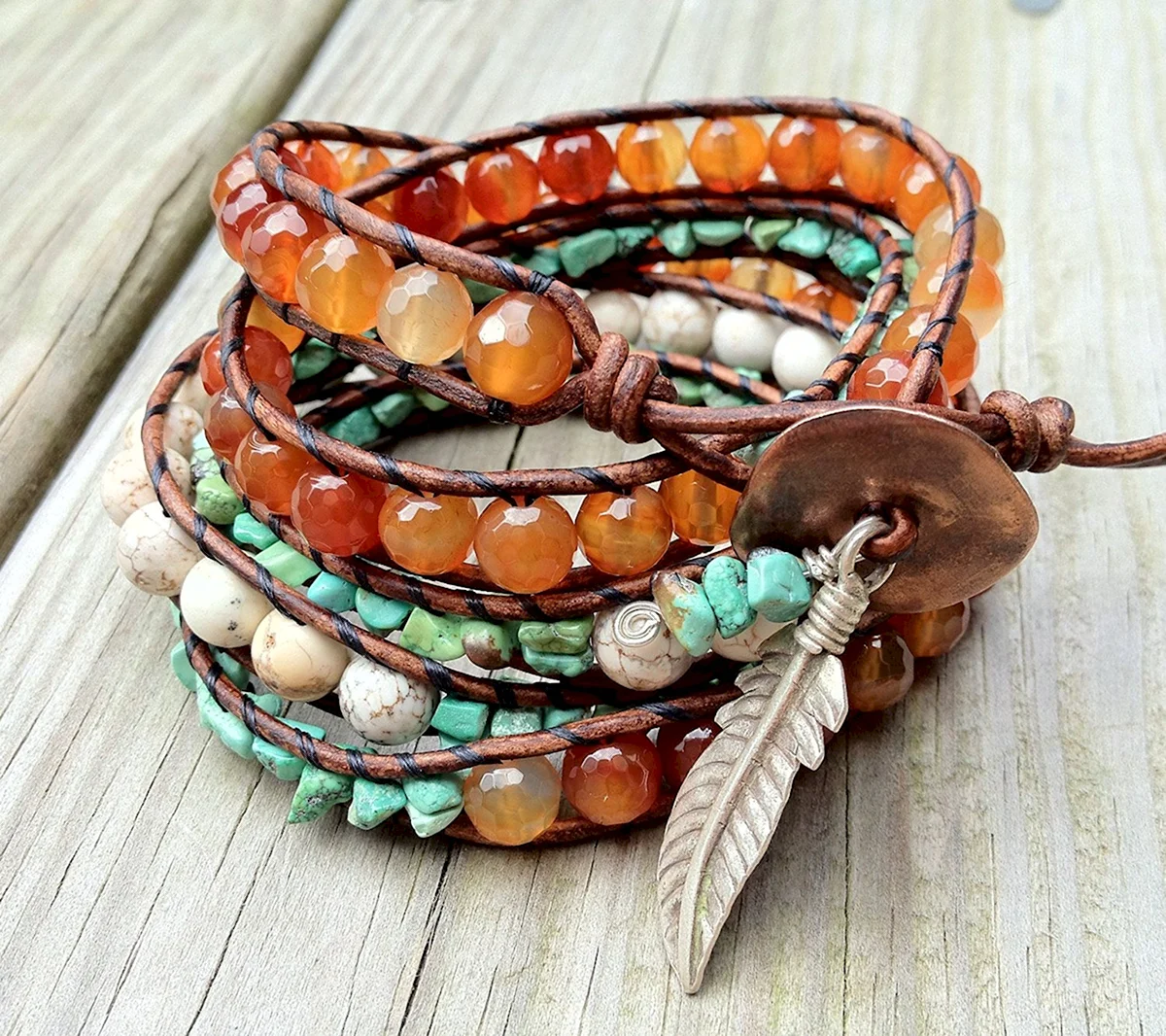 Пинтерест бохо браслет