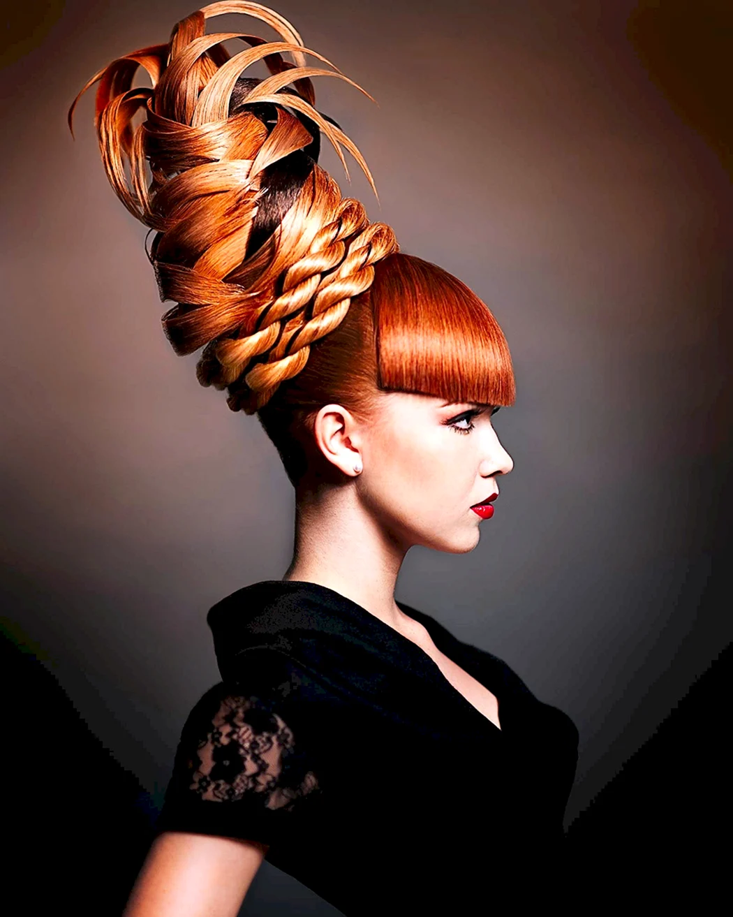 Авангардные прически