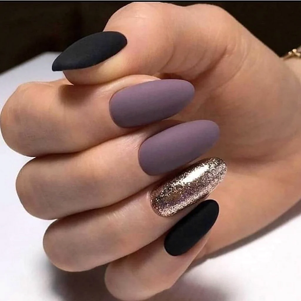 Матовые ногти