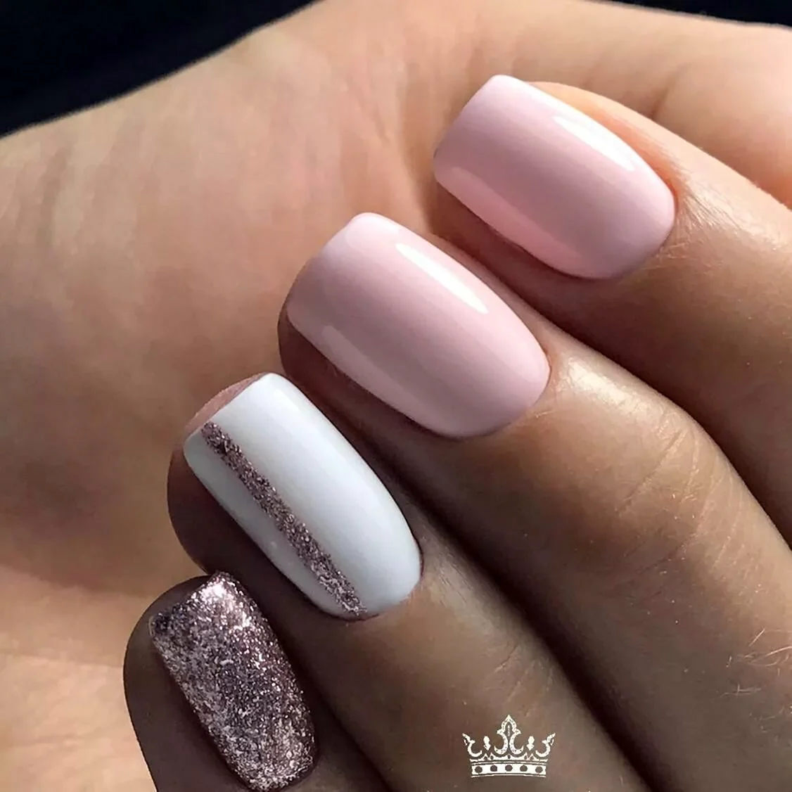 Маникюр в ю пастельных тонах