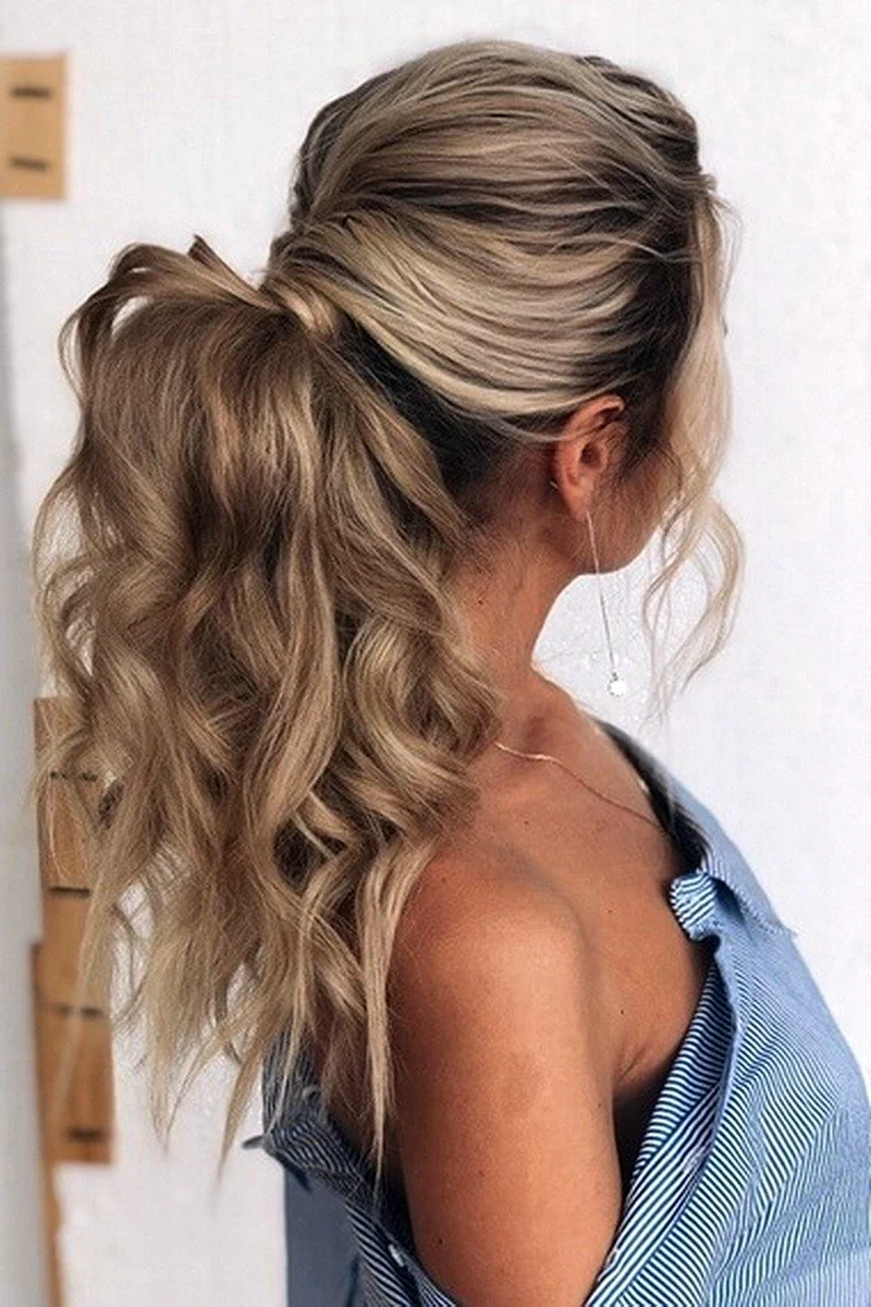 Объемный хвост