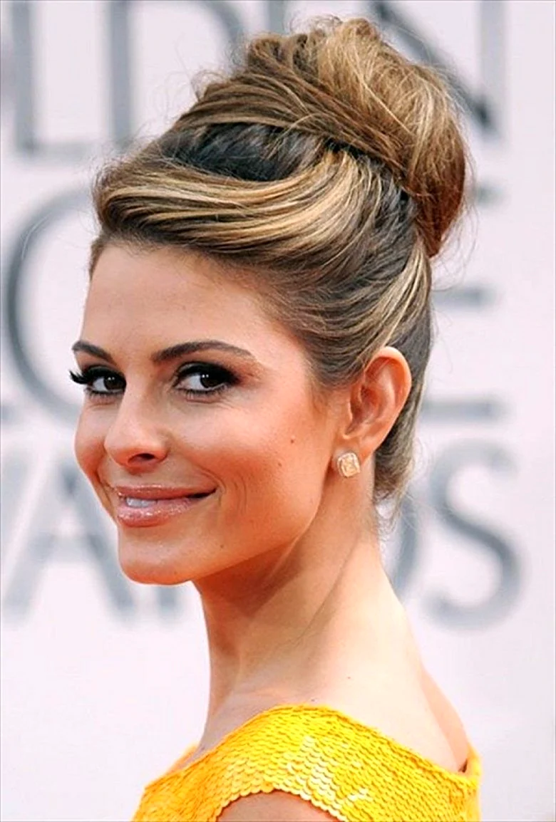 Собранные волосы