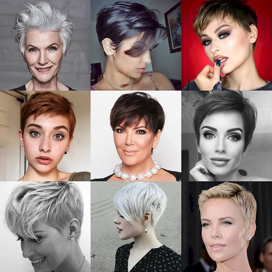 Модные стрижки женские на короткие волосы 2022 асимметрия