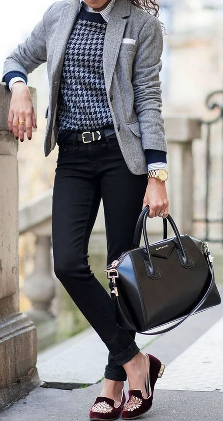 Стиль смарт Кэжуал Business Casual