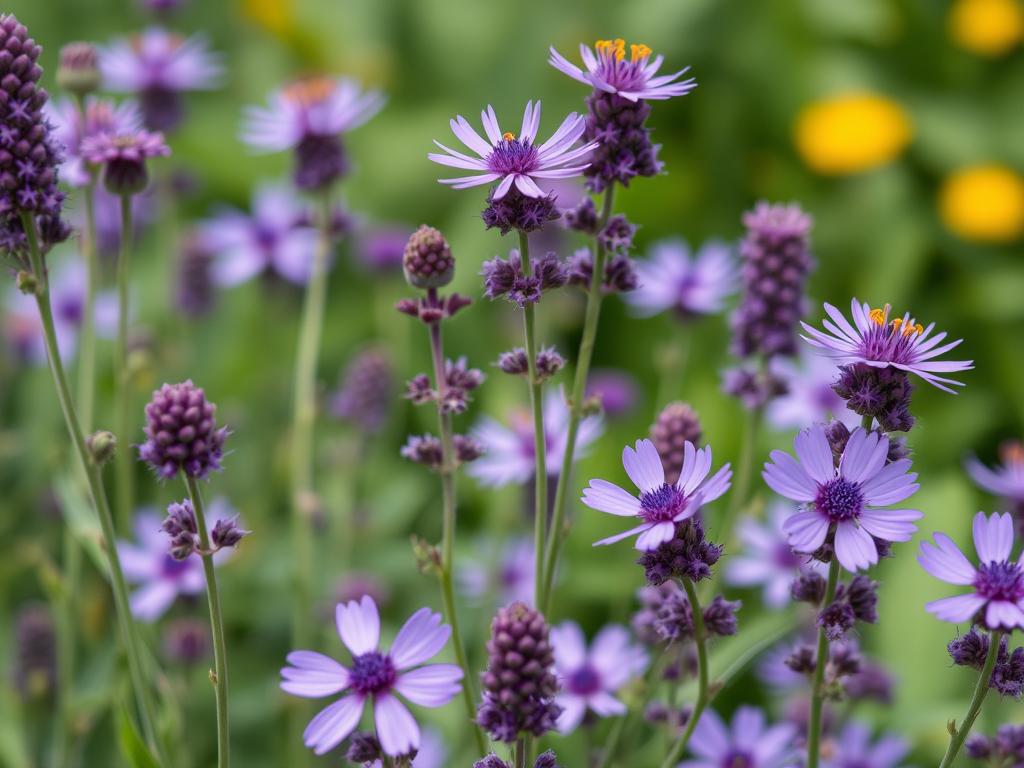 Фіолетові квіти літні: Витонченість та Краса Природи