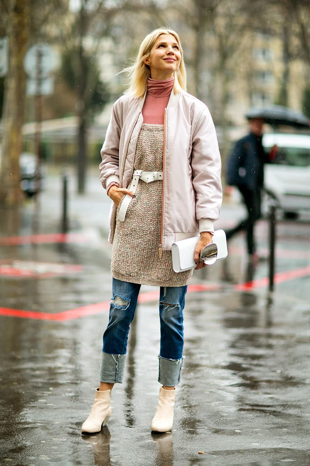 Образы со светлыми ботинками