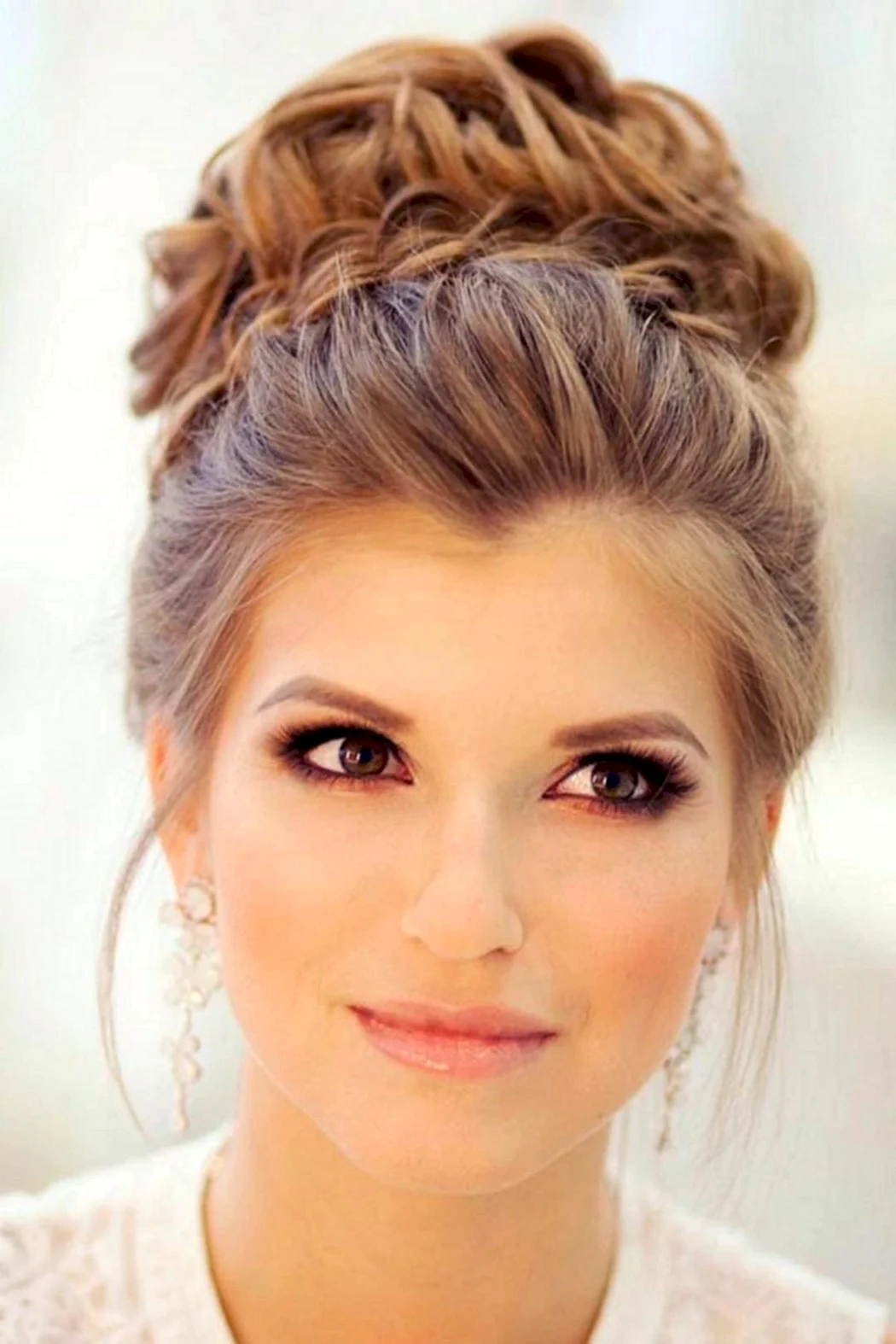 Высокие прически